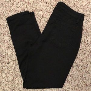 Riders mid rise black skinny jeans
